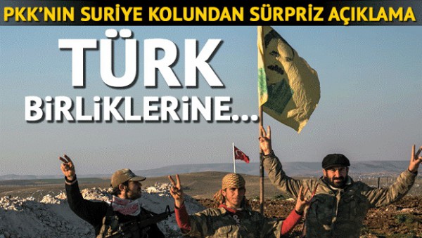 TURK ASKERINE YPG DESTEK VERDI