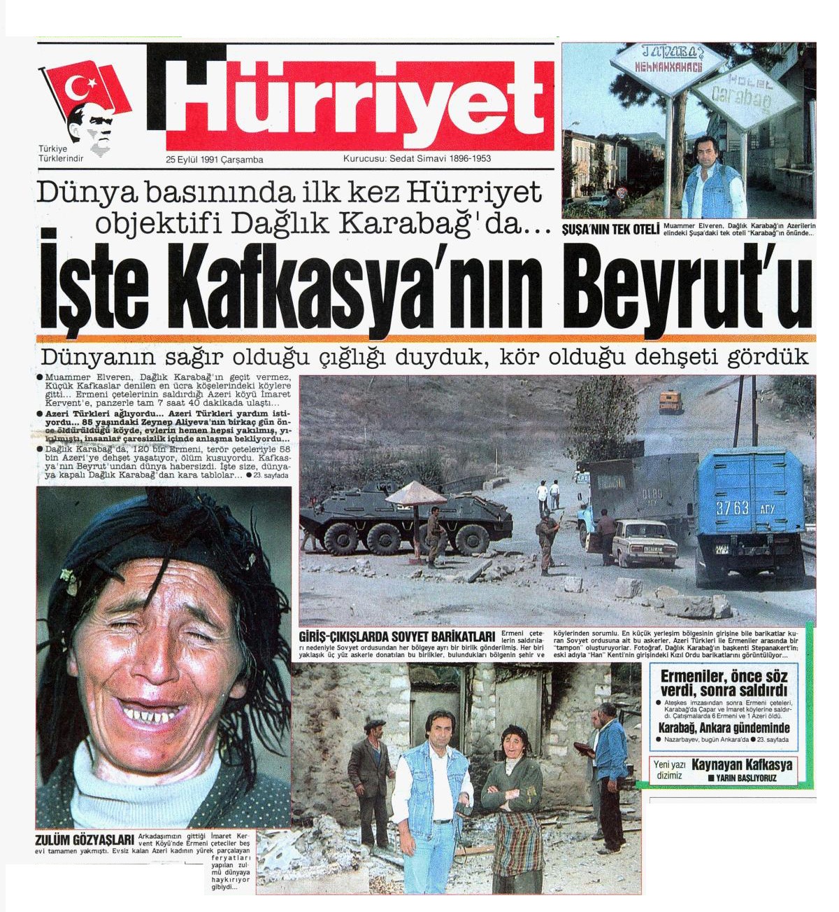 DAĞLIK KARABAĞ’DA VAHŞET
